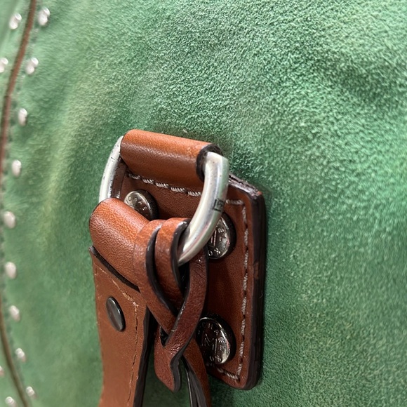 Michael Kors Studded Astor Large Satchel GUC - Picture 11 of 12